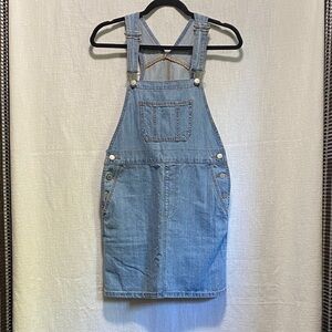 GU Jeans Denim Overall Dress